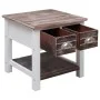 Brown Paulownia wood side table 40x40x40 cm by vidaXL, Side tables - Ref: Foro24-284067, Price: 52,26 €, Discount: %