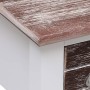 Mesa auxiliar madera de Paulownia marrón 40x40x40 cm de vidaXL, Mesas auxiliares - Ref: Foro24-284067, Precio: 52,79 €