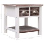Brauner Beistelltisch aus Paulownia-Holz, 40 x 40 x 40 cm von vidaXL, Seitentische - Ref: Foro24-284067, Preis: 52,86 €, Raba...