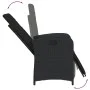 Set de comedor de jardín 7 pzas y cojines ratán sintético negro by , Garden sets - Ref: Foro24-3212208, Price: 876,79 €, Disc...