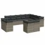 Gartensofagarnitur 12-teilig mit grauen Polstern aus synthetischem Rattan. von , Gartensets - Ref: Foro24-3250369, Preis: 797...