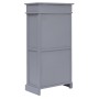 Gray Paulownia wood shoe rack 50x28x98 cm by vidaXL, Shoe racks and shoe organizers - Ref: Foro24-284090, Price: 134,88 €, Di...