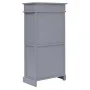 Gray Paulownia wood shoe rack 50x28x98 cm by vidaXL, Shoe racks and shoe organizers - Ref: Foro24-284090, Price: 125,92 €, Di...