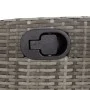 Set comedor de jardín 5 piezas con cojines ratán sintético gris by , Garden sets - Ref: Foro24-3212558, Price: 641,26 €, Disc...