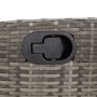 Set comedor de jardín 5 piezas con cojines ratán sintético gris de , Conjuntos de jardín - Ref: Foro24-3212558, Precio: 614,6...