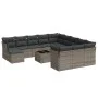 Set sofás de jardín con cojines 13 piezas ratán sintético gris by , Garden sets - Ref: Foro24-3250479, Price: 792,74 €, Disco...