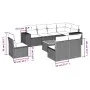 Gartensofa-Set, 9-teilig, mit Kissen, aus synthetischem Rattan in Beige. von , Gartensets - Ref: Foro24-3257815, Preis: 629,0...