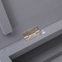 Gray Paulownia wood shoe rack 50x28x98 cm by vidaXL, Shoe racks and shoe organizers - Ref: Foro24-284090, Price: 134,88 €, Di...