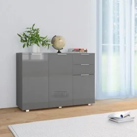 Bright gray sideboard 107x35x80.5 cm by vidaXL, Sideboards - Ref: Foro24-283720, Price: 167,65 €, Discount: %