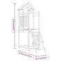 Spielplatz aus imprägniertem Kiefernholz 52,5x110,5x214 cm von , Schaukeln und Spielgeräte - Ref: Foro24-826546, Preis: 279,1...