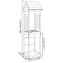 Solid wood play tower made of Douglas fir, 52.5x46.5x206.5 cm by , Swings and play structures - Ref: Foro24-826512, Price: 11...