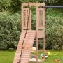 Solid fir wood play tower Douglas 53x46.5x169 cm by , Swings and play structures - Ref: Foro24-826578, Price: 88,04 €, Discou...