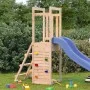 Solid pine wood playground 53x46.5x169 cm by , Swings and play structures - Ref: Foro24-826559, Price: 136,58 €, Discount: %