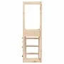 Solid pine wood playground 53x46.5x169 cm by , Swings and play structures - Ref: Foro24-826559, Price: 136,58 €, Discount: %