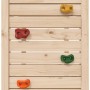 Parque infantil de madera maciza pino 53x46,5x169 cm