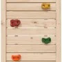 Solid pine wood playground 53x46.5x169 cm by , Swings and play structures - Ref: Foro24-826559, Price: 136,58 €, Discount: %