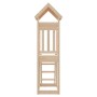 Parque infantil exterior madera maciza pino 52,5x110,5x214 cm