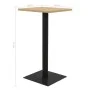 Bistrotisch aus Eiche 60x60x107 cm von , Küchen- und Esstische - Ref: Foro24-321926, Preis: 99,28 €, Rabatt: %