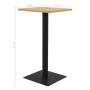 Oak bistro table 60x60x107 cm by , Kitchen and dining tables - Ref: Foro24-321926, Price: 100,72 €, Discount: %