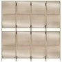 Vierschirm Paravent aus synthetischem Rattan in Beige von , Raumteiler - Ref: Foro24-365395, Preis: 119,80 €, Rabatt: %