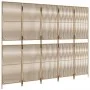5-panel beige synthetic rattan room divider by , Room dividers - Ref: Foro24-365383, Price: 156,48 €, Discount: %