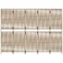 5-panel beige synthetic rattan room divider by , Room dividers - Ref: Foro24-365383, Price: 156,48 €, Discount: %