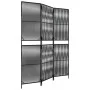 3-Panel-Bildschirm aus synthetischem Rattan schwarz von , Raumteiler - Ref: Foro24-365388, Preis: 89,01 €, Rabatt: %