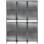 3-panel black synthetic rattan screen by , Room dividers - Ref: Foro24-365388, Price: 89,01 €, Discount: %