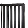 3-panel black synthetic rattan screen by , Room dividers - Ref: Foro24-365388, Price: 89,01 €, Discount: %