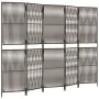 5-panel brown synthetic rattan screen by , Room dividers - Ref: Foro24-365381, Price: 156,48 €, Discount: %