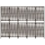 5-panel brown synthetic rattan screen by , Room dividers - Ref: Foro24-365381, Price: 149,98 €, Discount: %