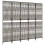 Fünfteiliger Paravent aus braunem synthetischem Rattan. von , Raumteiler - Ref: Foro24-365397, Preis: 148,38 €, Rabatt: %