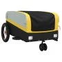Remolque para bicicleta hierro negro y amarillo 30 kg by , Bicycle trailers - Ref: Foro24-94057, Price: 76,23 €, Discount: %