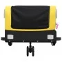 Remolque para bicicleta hierro negro y amarillo 30 kg by , Bicycle trailers - Ref: Foro24-94057, Price: 76,23 €, Discount: %