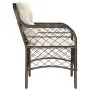 Garden chairs with cushions, 2 units, synthetic brown rattan by , Garden chairs - Ref: Foro24-365154, Price: 187,62 €, Discou...