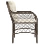 Gartenstühle mit Kissen 2 Einheiten synthetisches Rattan braun von , Gartenstühle - Ref: Foro24-365154, Preis: 173,22 €, Raba...