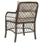Garden chairs with cushions, 2 units, synthetic brown rattan by , Garden chairs - Ref: Foro24-365154, Price: 187,62 €, Discou...
