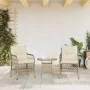 Garden armchairs with cushions 2 units synthetic rattan beige by , Garden chairs - Ref: Foro24-365156, Price: 249,13 €, Disco...
