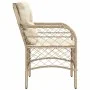 Garden armchairs with cushions 2 units synthetic rattan beige by , Garden chairs - Ref: Foro24-365156, Price: 249,13 €, Disco...