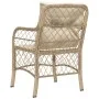Garden armchairs with cushions 2 units synthetic rattan beige by , Garden chairs - Ref: Foro24-365156, Price: 249,13 €, Disco...