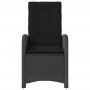 Gartensessel mit Kissen synthetisches Rattan schwarz von , Gartenstühle - Ref: Foro24-365161, Preis: 116,37 €, Rabatt: %