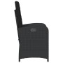 Gartensessel mit Kissen synthetisches Rattan schwarz von , Gartenstühle - Ref: Foro24-365161, Preis: 116,37 €, Rabatt: %