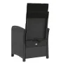 Reclining garden armchair with black synthetic rattan cushions by , Garden chairs - Ref: Foro24-365161, Price: 136,98 €, Disc...