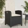 Garten Liegesessel Kissen 2 Stück synthetisches Rattan schwarz von , Gartenstühle - Ref: Foro24-365168, Preis: 227,12 €, Raba...