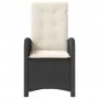 Garten Liegesessel Kissen 2 Stück synthetisches Rattan schwarz von , Gartenstühle - Ref: Foro24-365168, Preis: 227,12 €, Raba...