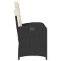Garten Liegesessel Kissen 2 Stück synthetisches Rattan schwarz von , Gartenstühle - Ref: Foro24-365168, Preis: 214,47 €, Raba...