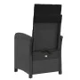 Table and chairs with cushions 3 pieces black synthetic rattan by , Garden sets - Ref: Foro24-365177, Price: 319,94 €, Discou...