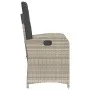 Garden chairs and table 3 pieces synthetic rattan gray cushion by , Garden sets - Ref: Foro24-365182, Price: 324,57 €, Discou...