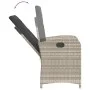 Garden chairs and table 3 pieces synthetic rattan gray cushion by , Garden sets - Ref: Foro24-365182, Price: 324,57 €, Discou...