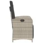Sillas y mesita de jardín 3 piezas ratán sintético cojín gris de , Conjuntos de jardín - Ref: Foro24-365206, Precio: 348,26 €...